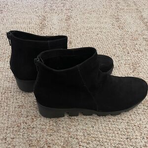 L’Amour Des Pieds ankle boots booties black leather NICE